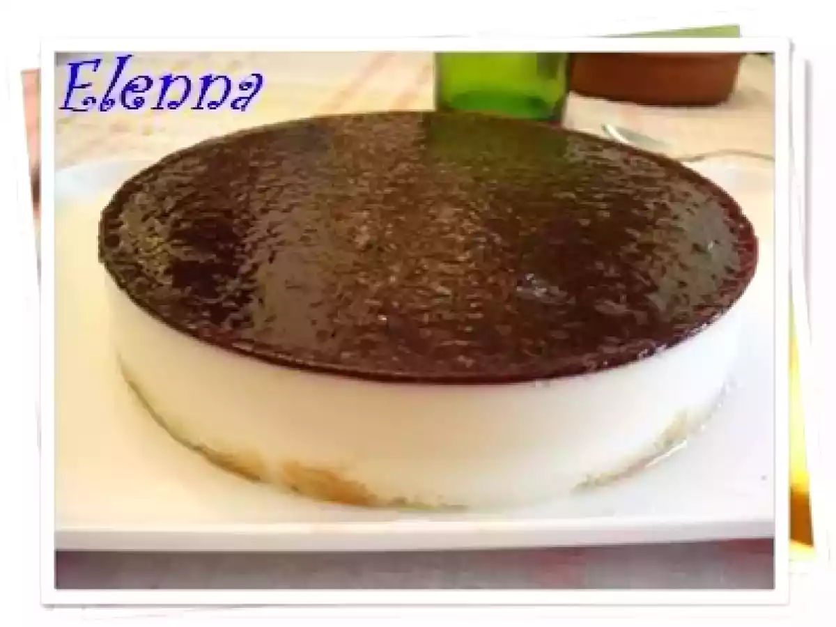 Tarta de queso y yogurt