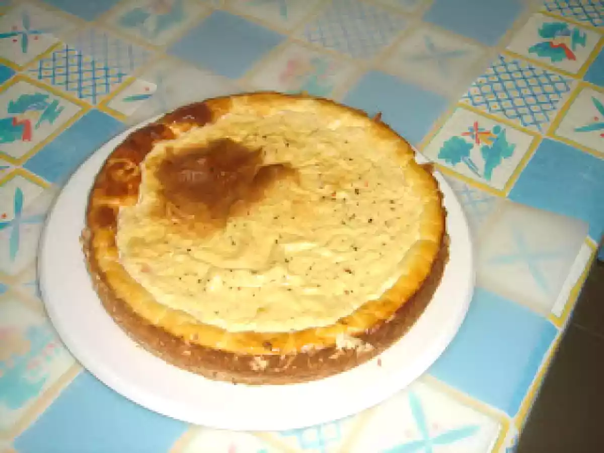 TARTA DE SALMÓN (Thermomix) - foto 2