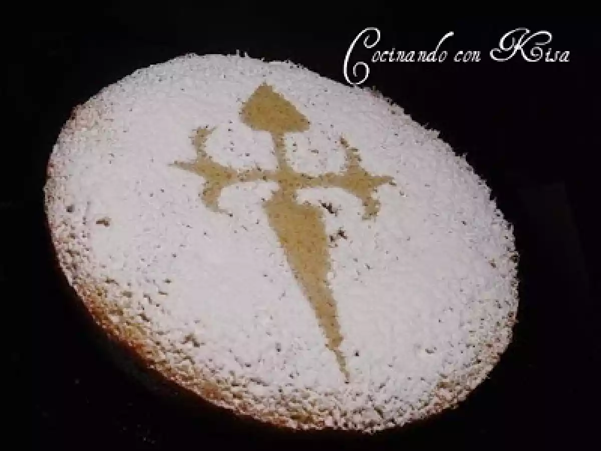 Tarta de Santiago (thermomix y fussioncook)