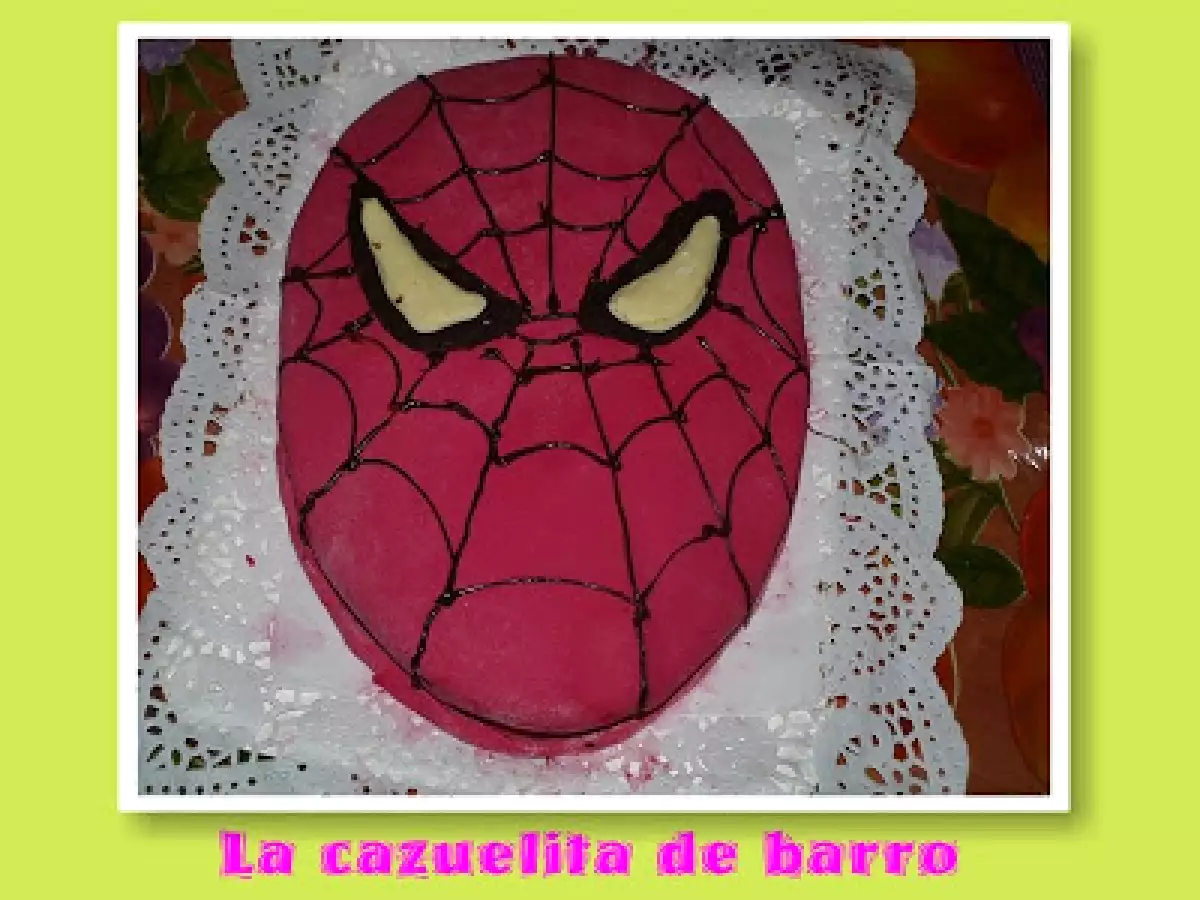 Tarta de spiderman - foto 2