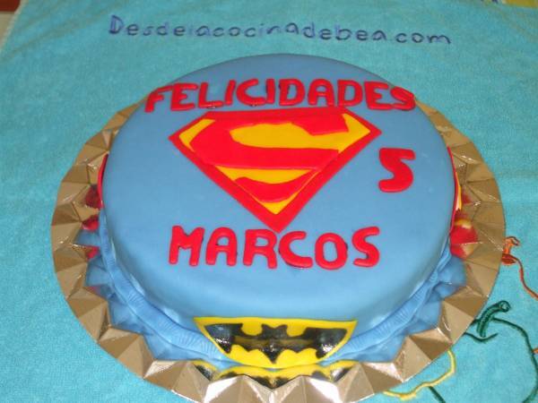 TARTA DE SUPERMAN