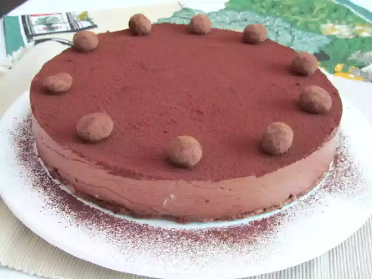Tarta de Trufa de Chocolate - foto 2