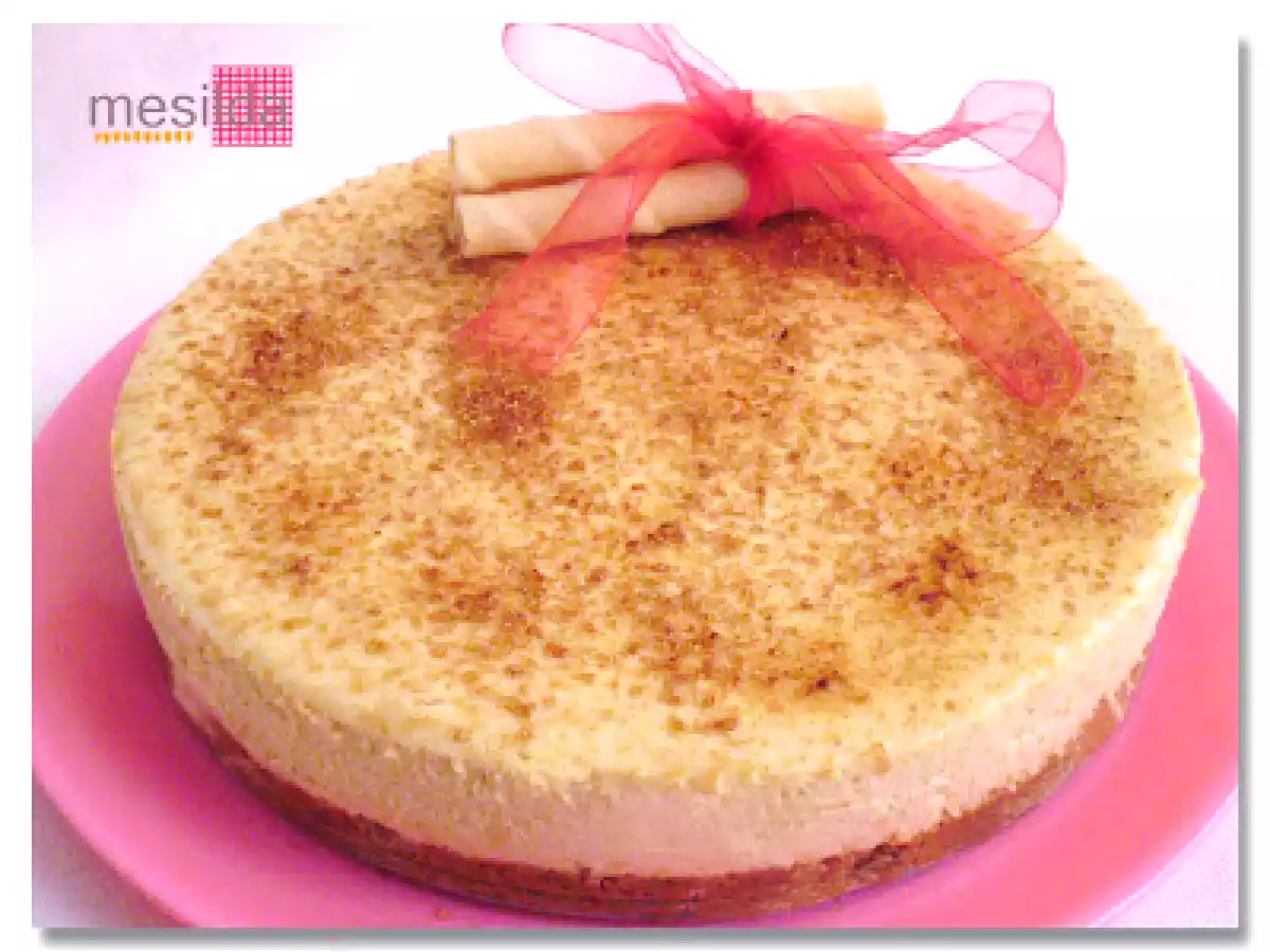 TARTA DE TURRON DE YEMA - foto 3