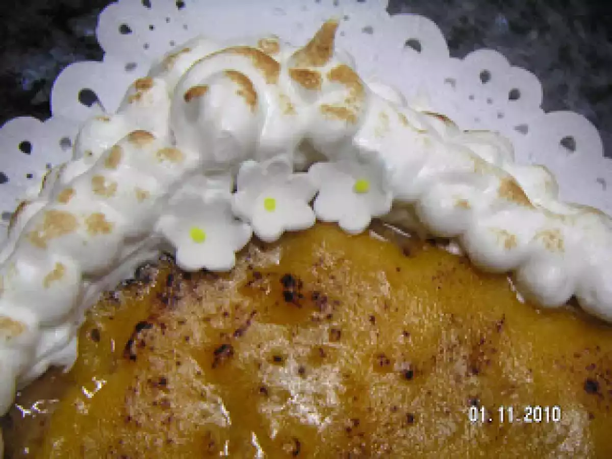 TARTA DE TURRON Y YEMA TOSTADA - foto 4