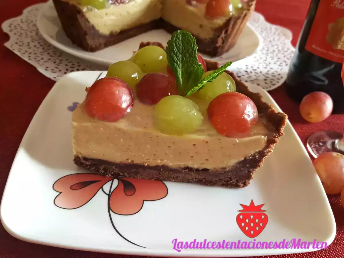 Tarta de Uvas y Crema de Vino Dulce de Málaga - foto 3