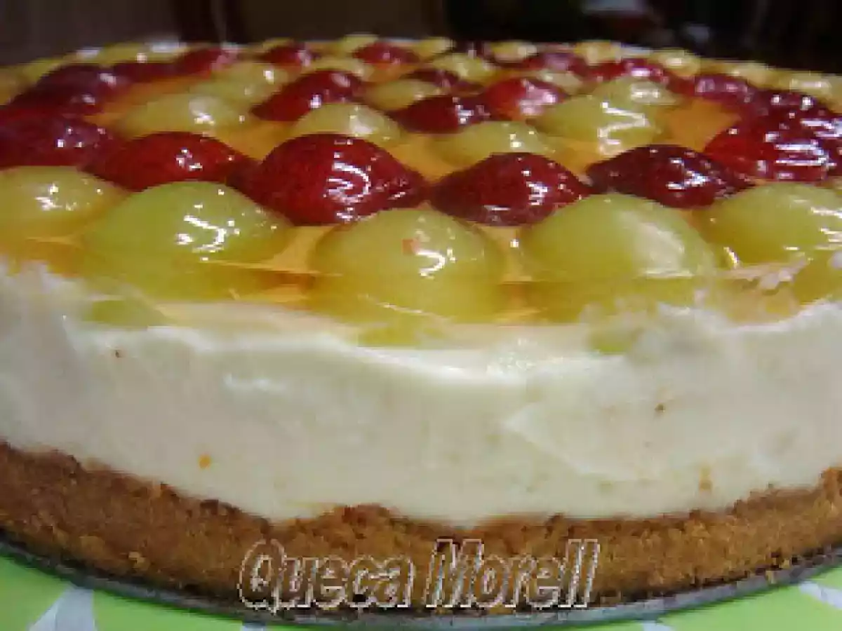 TARTA DE UVAS Y QUESO, QUE SABE A BESOS. - foto 2