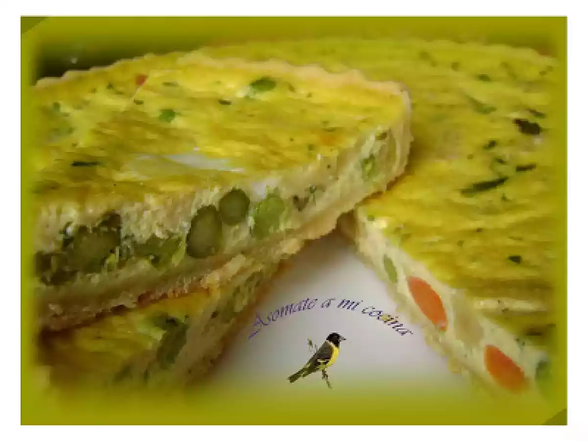 Tarta de verduras de primavera - foto 3