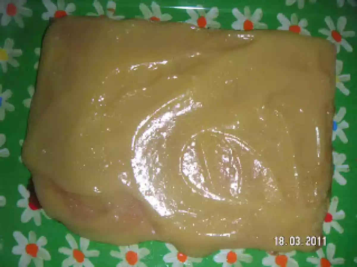 TARTA DE YEMA DE ALMENDRA TOSTADA - foto 3