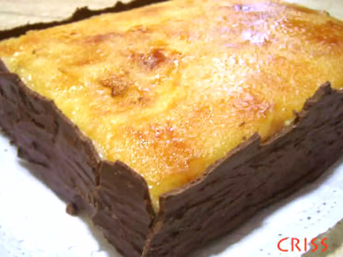 TARTA DE YEMA TOSTADA Y TRUFA AL WHISKY