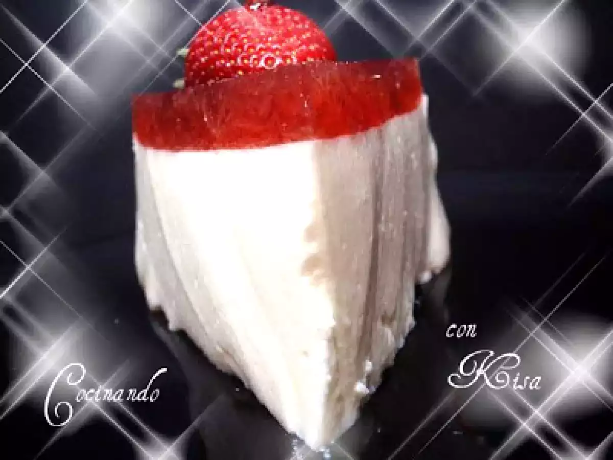 Tarta de Yogur con Mermelada de Fresa(thermomix y batidora) - foto 3