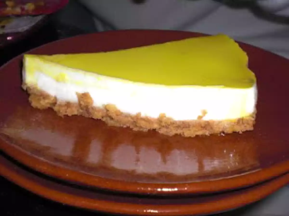 Tarta de yogur de limón - foto 2