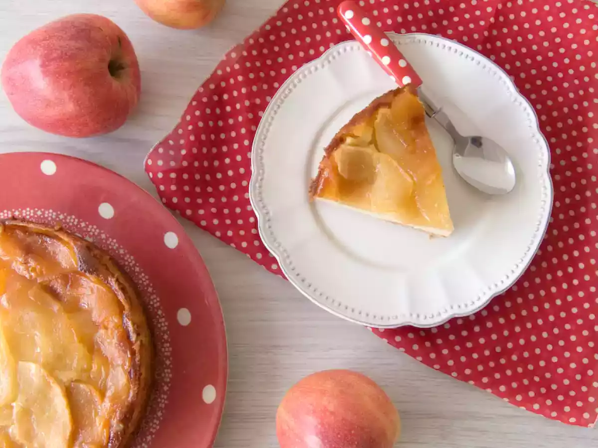 Tarta de Yogur y Manzana