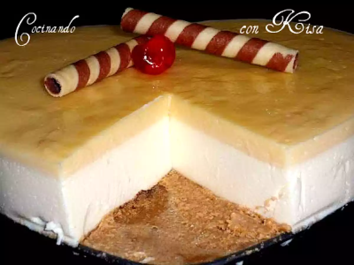 Tarta de Yogurt con Lemon Curd (thermomix) - foto 2