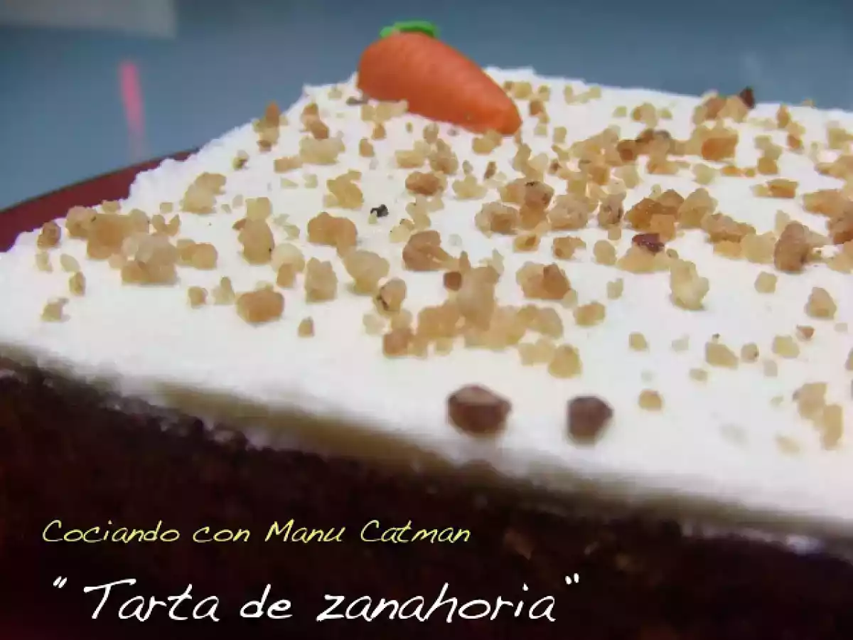 Tarta de Zanahoria- Carrot Cake