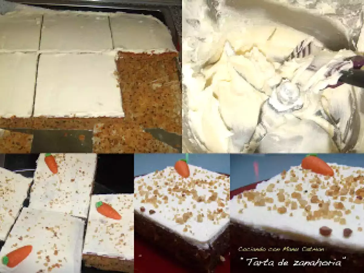 Tarta de Zanahoria- Carrot Cake - foto 2