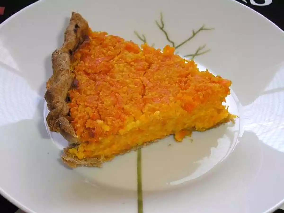 Tarta de zanahoria y almendra
