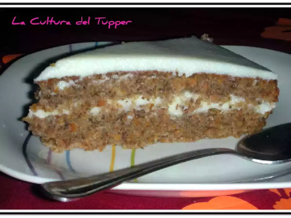 Tarta de Zanahoria y Jengibre con frosting de queso - foto 2
