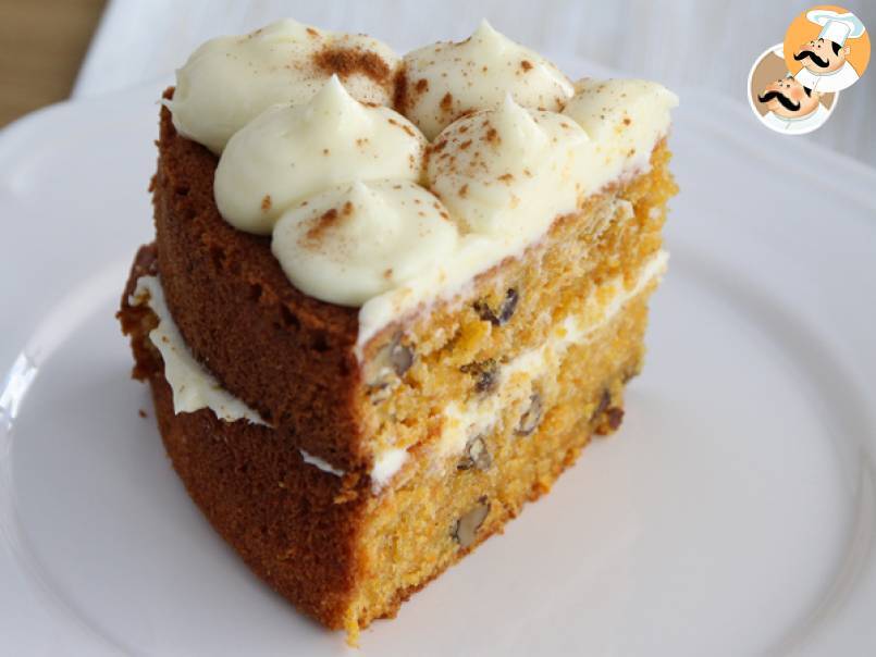 Tarta de zanahoria y nueces, Carrot cake - foto 5