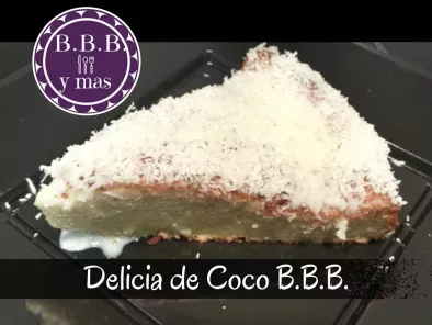 Tarta Delicia de Coco B.B.B