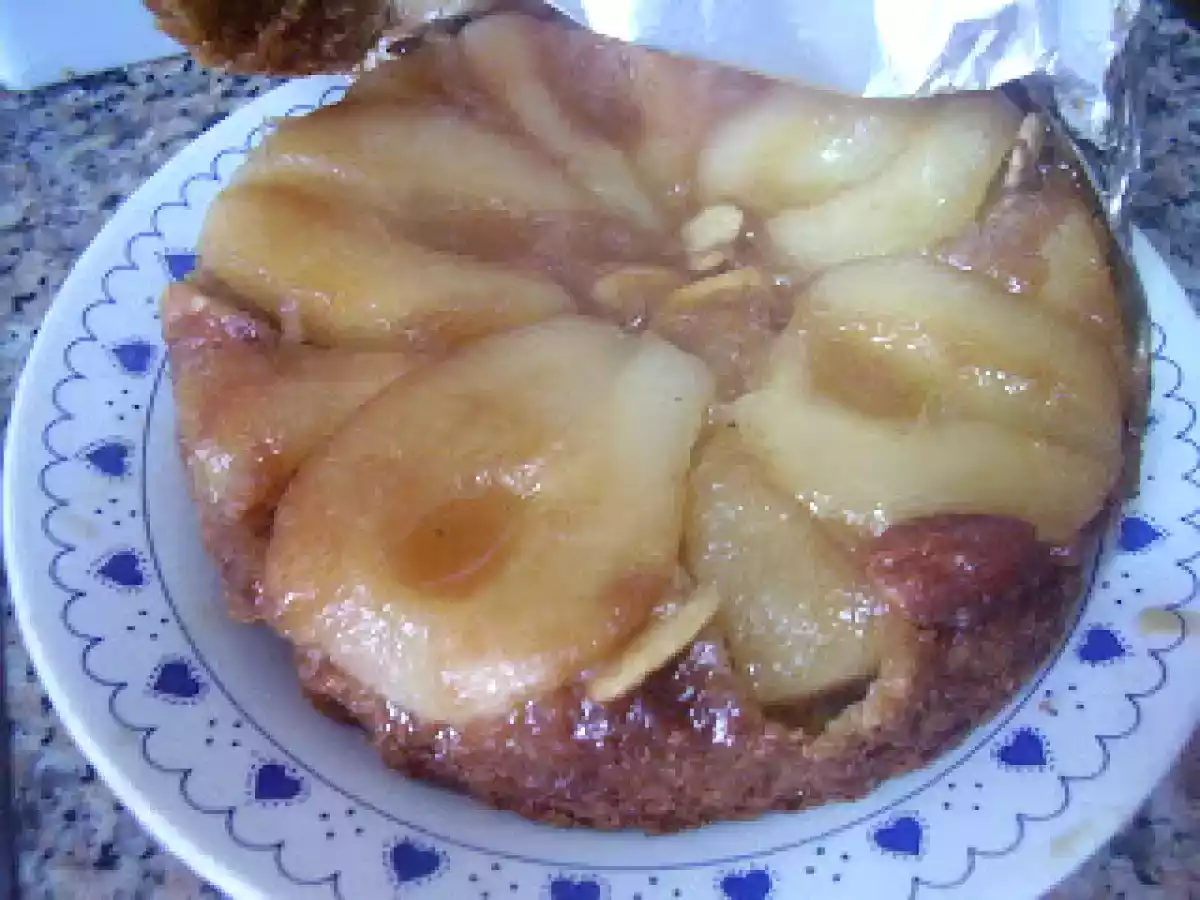 TARTA DIETÉTICA DE PERAS AL ESTILO TATIN - foto 2