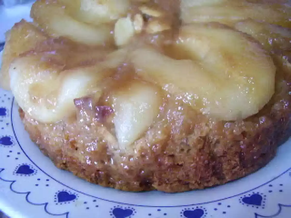 TARTA DIETÉTICA DE PERAS AL ESTILO TATIN - foto 3