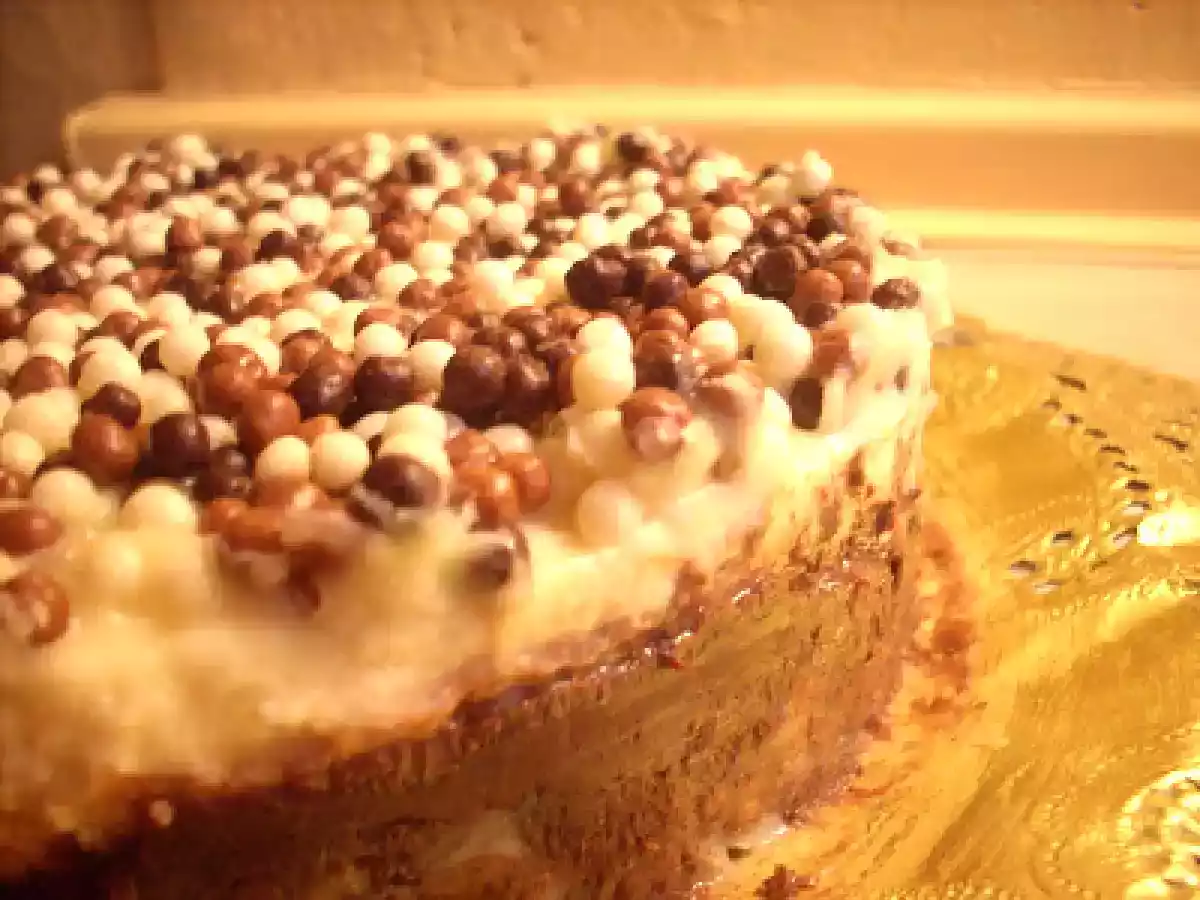 TARTA DOS CHOCOLATES (CON UNA CAPA CRUJIENTE) - foto 2