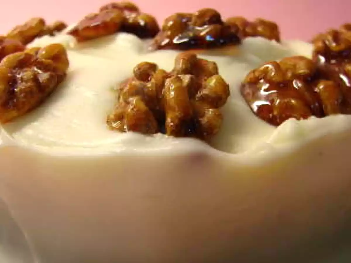 Tarta dulce de calabaza y nueces