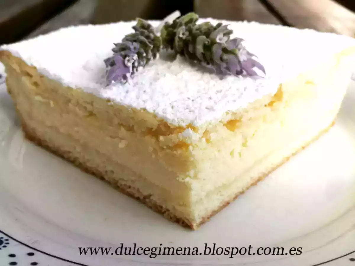 Tarta dulce de requesón