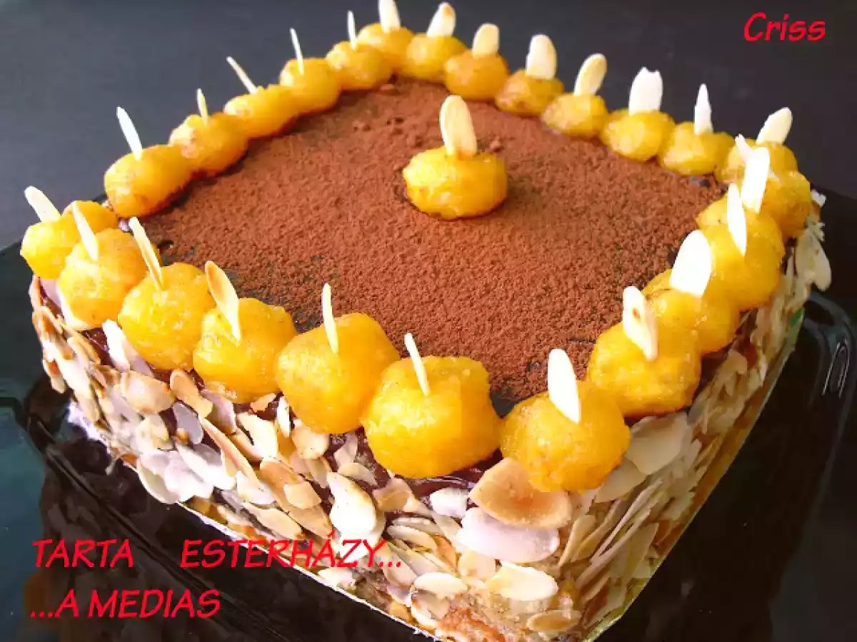 TARTA ESTERHÁZY....A MEDIAS - foto 4