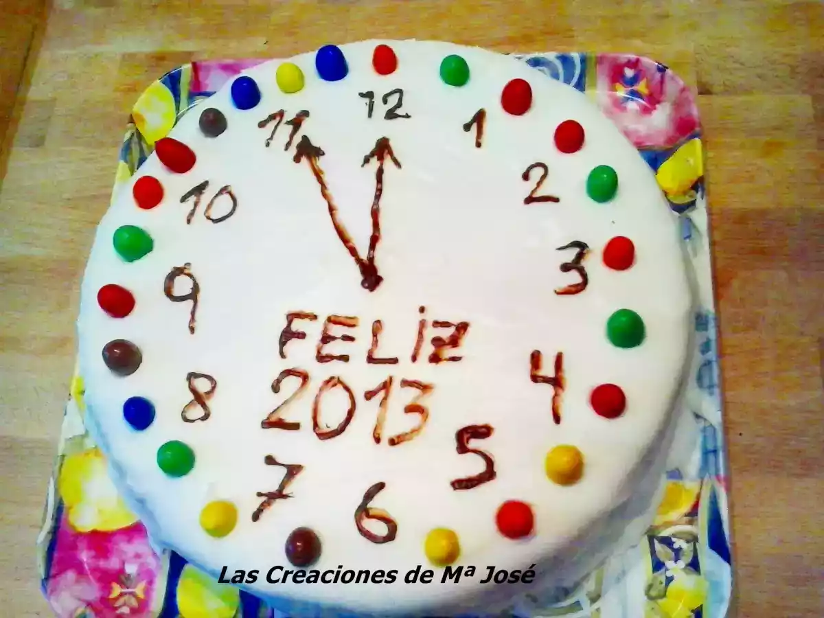 TARTA FIN DE AÑO
