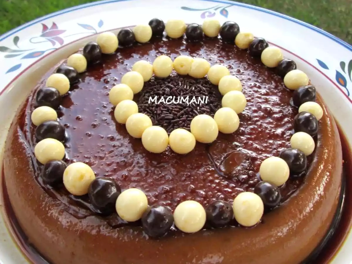 TARTA FLAN DE HUESITOS