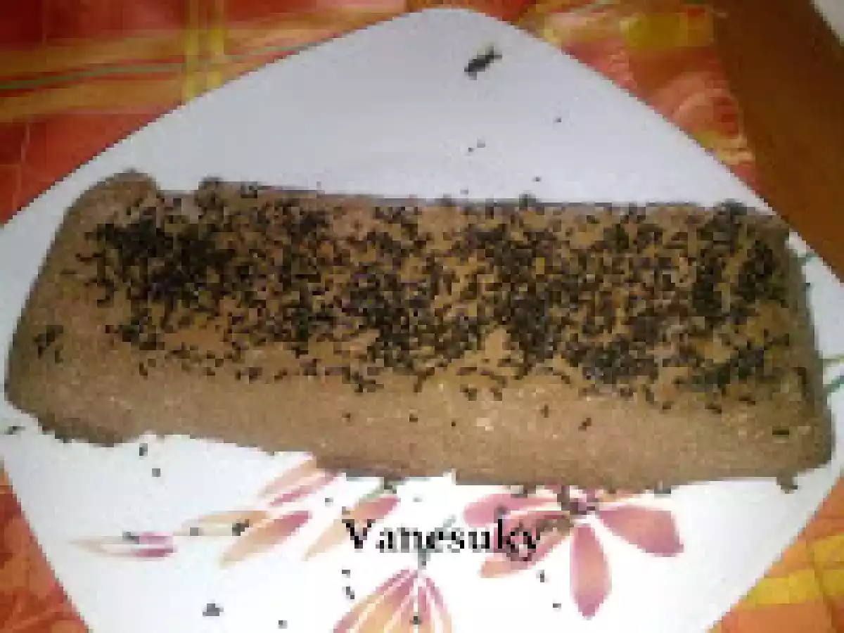 Tarta-flan de mascarpone y chocolate