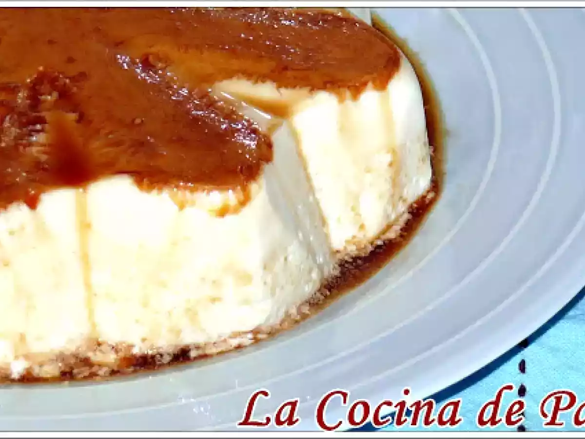 TARTA - FLAN DE QUESO DE JOSE