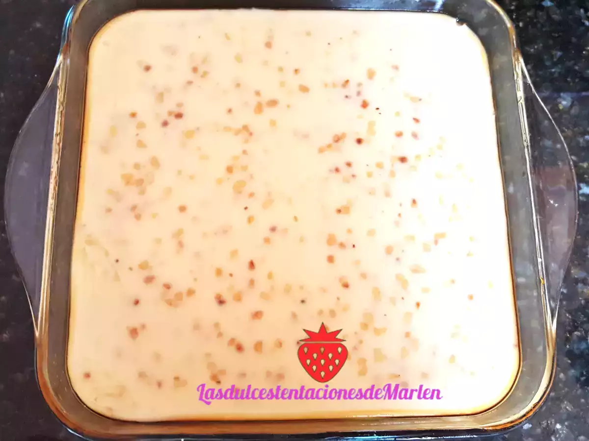 Tarta-Flan de queso y almendras - foto 2