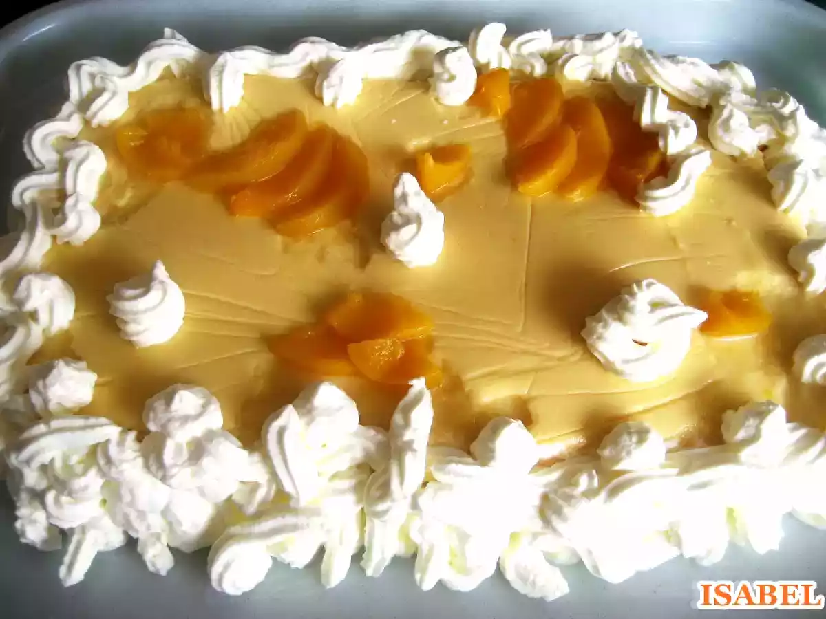 Tarta fría de melocotón - foto 2