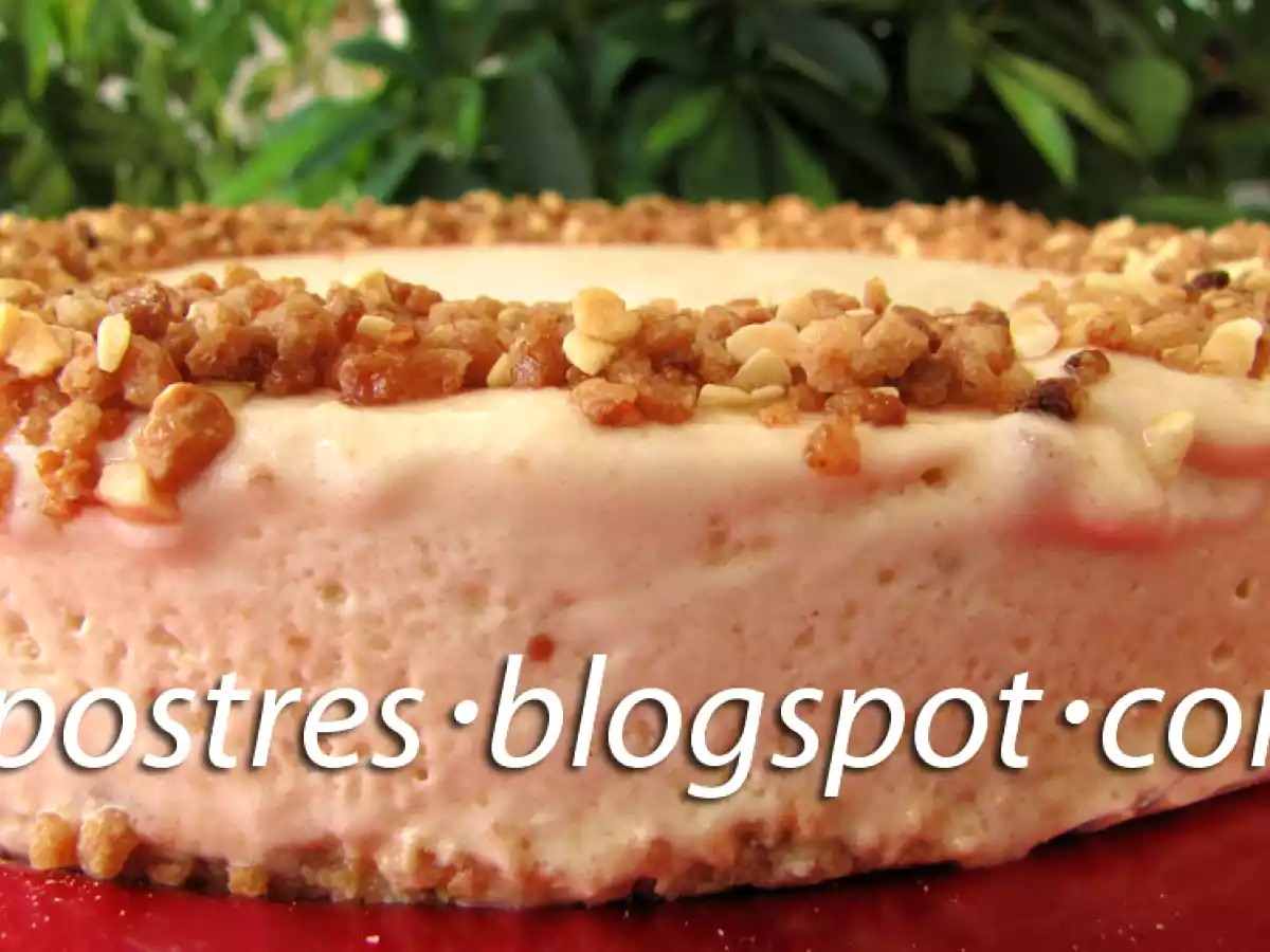 Tarta helada de turron ó helado de turrón - foto 2