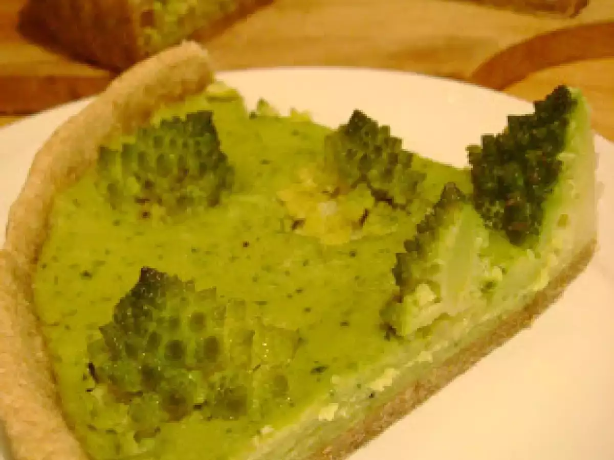 Tarta Integral de Col Romana...Invierno que te quiero Verde!!