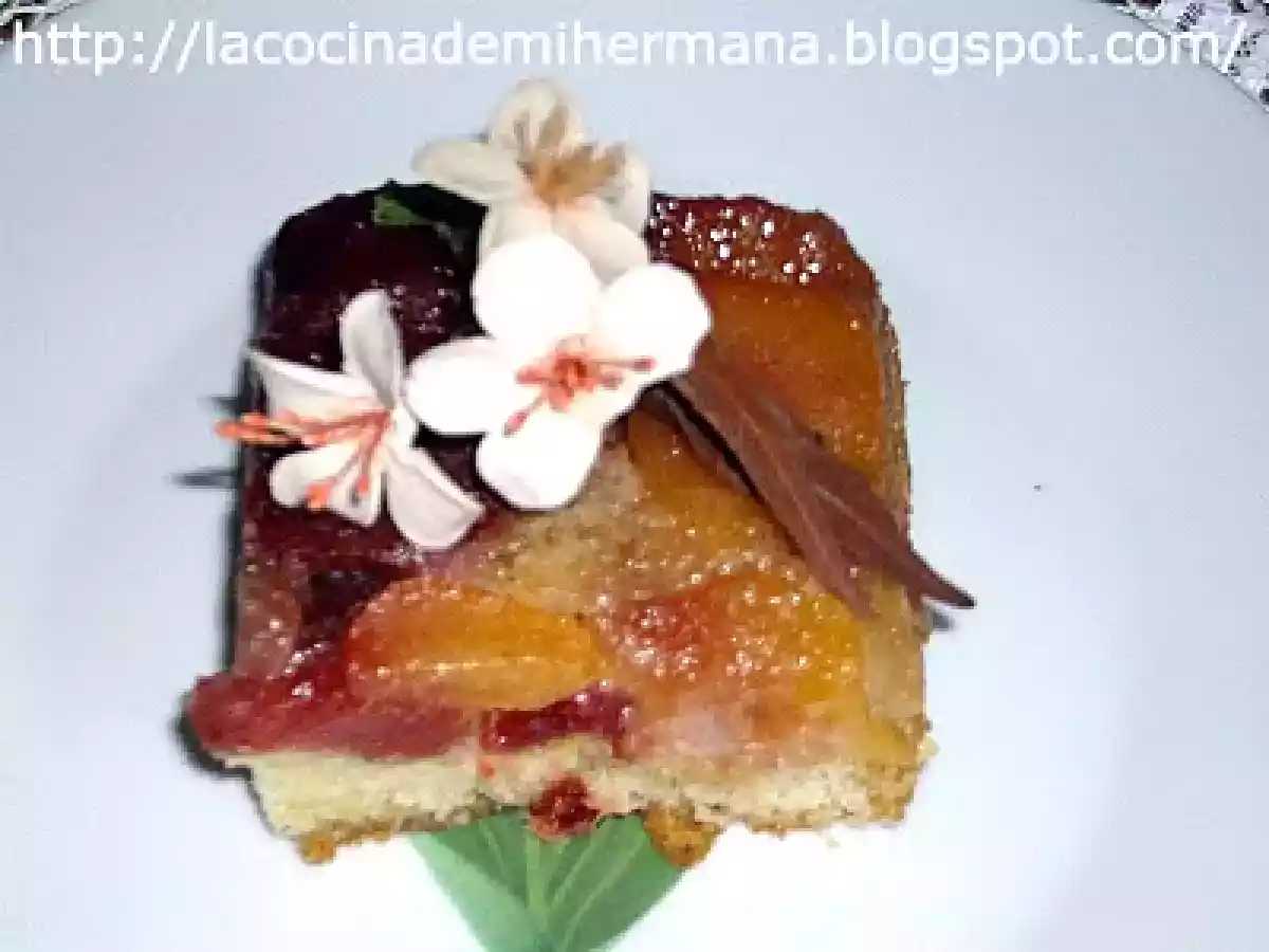 TARTA INVERTIDA DE CIRUELAS - foto 2