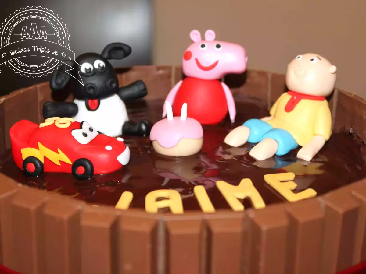 Tarta Kit-Kat con ganache - foto 2