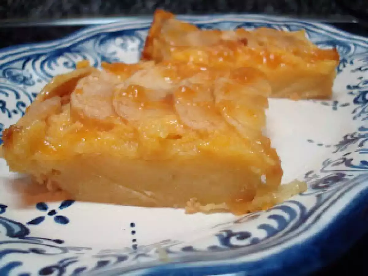 Tarta ligera de manzana