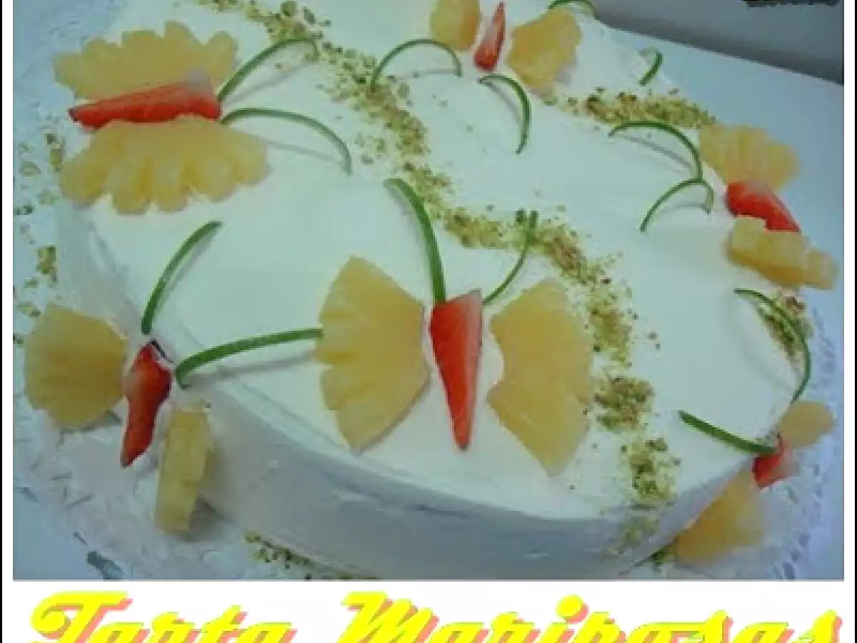 Tarta mariposas