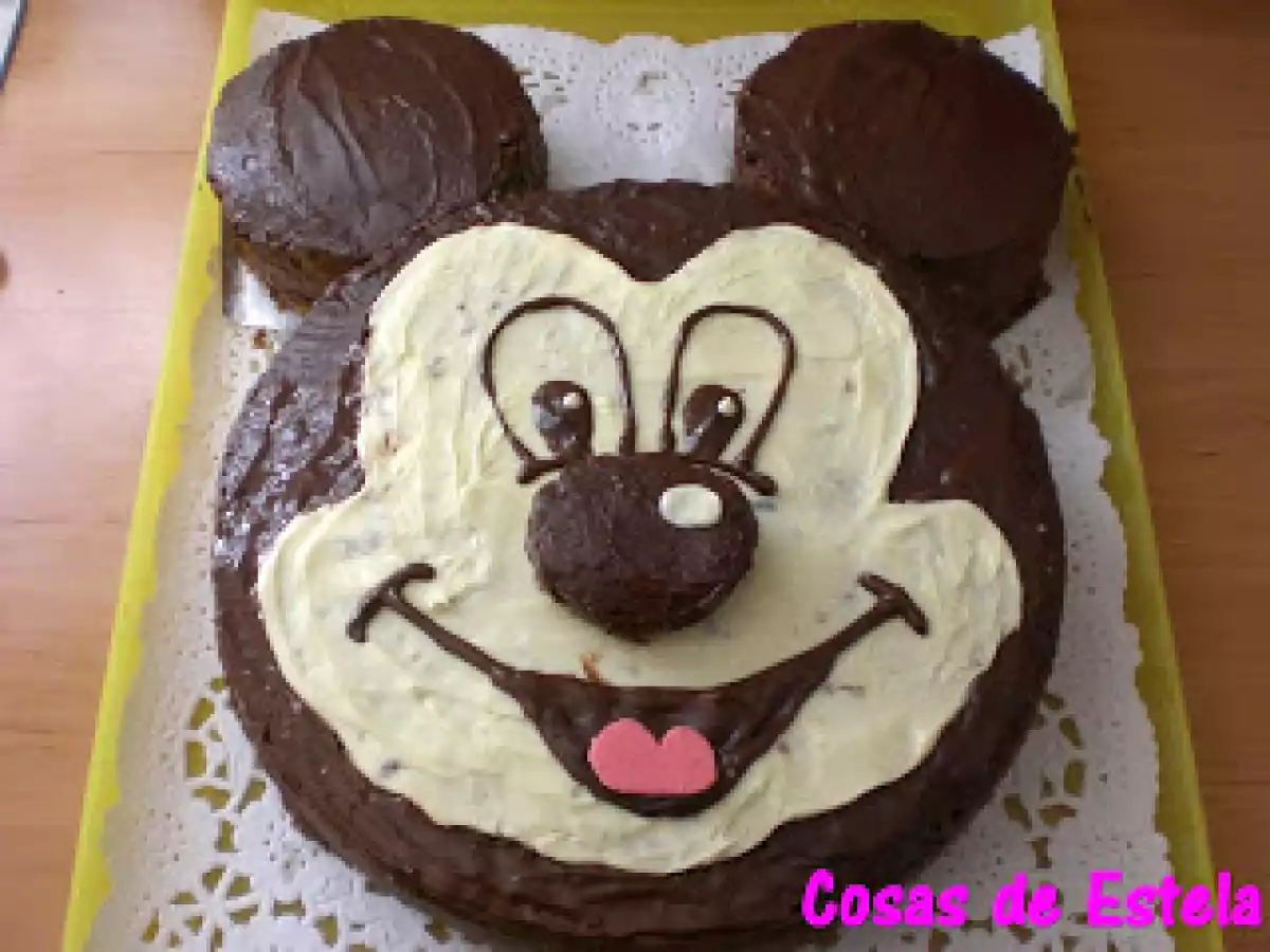 Tarta mickey mouse (mycook)