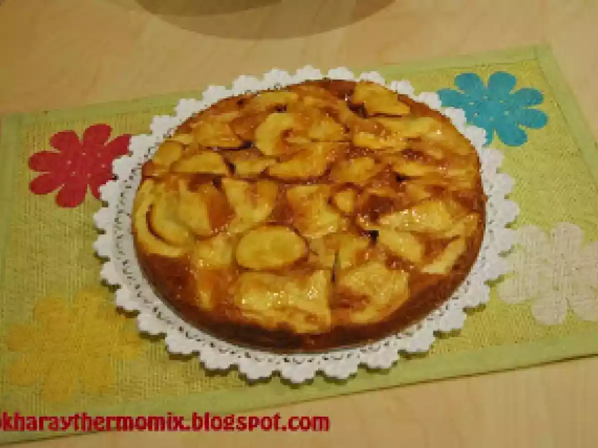 Tarta milhojas de manzana