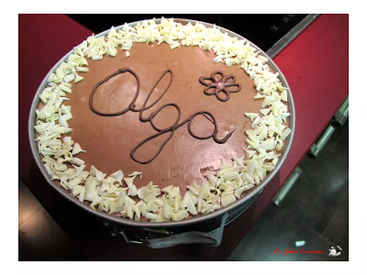 TARTA MOUSSE DE CARAMELO, CHOCOLATE Y CAFE