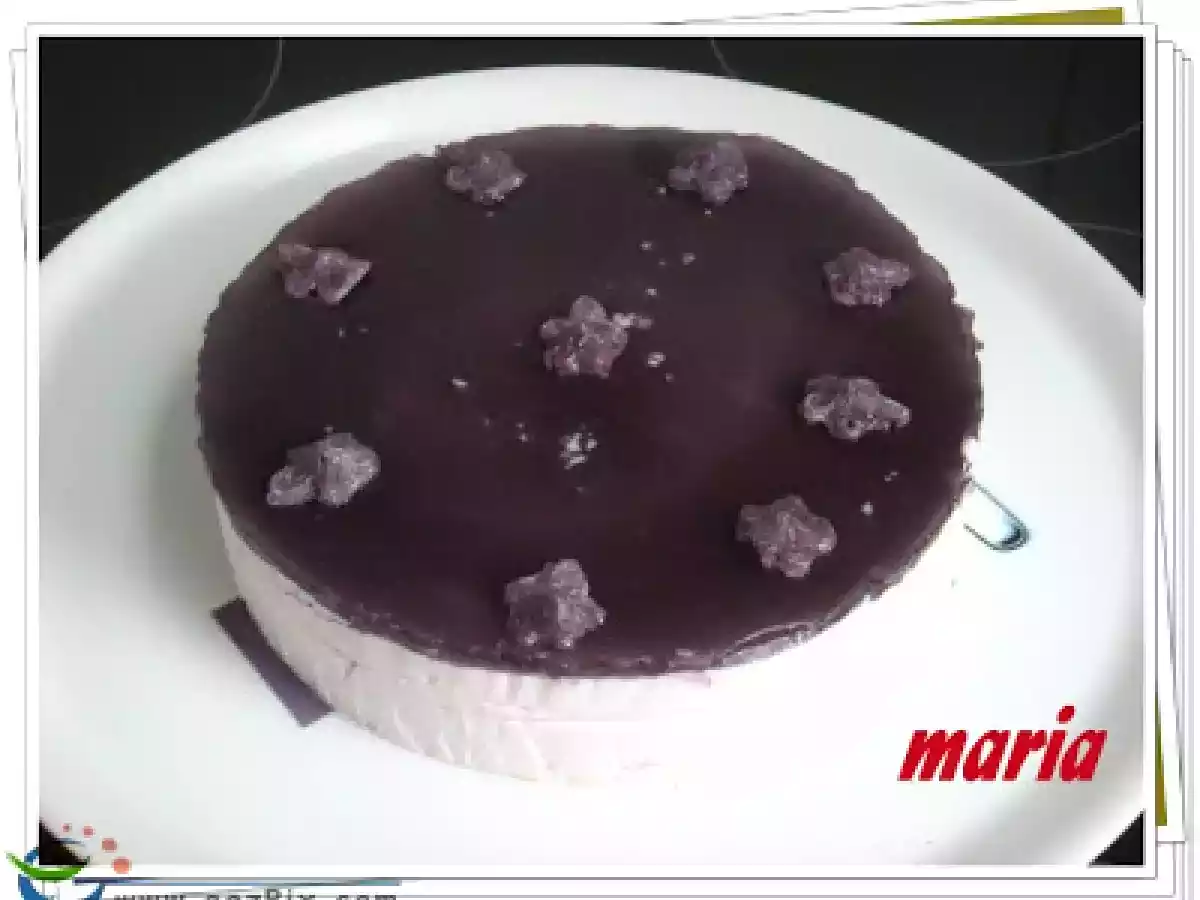 Tarta mousse de caramelos de violeta - foto 4
