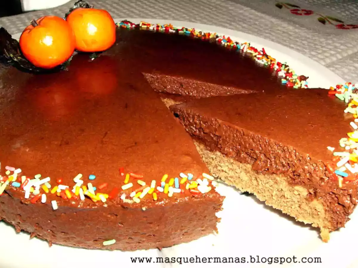 TARTA MOUSSE DE CHOCOLATE A LA NARANJA
