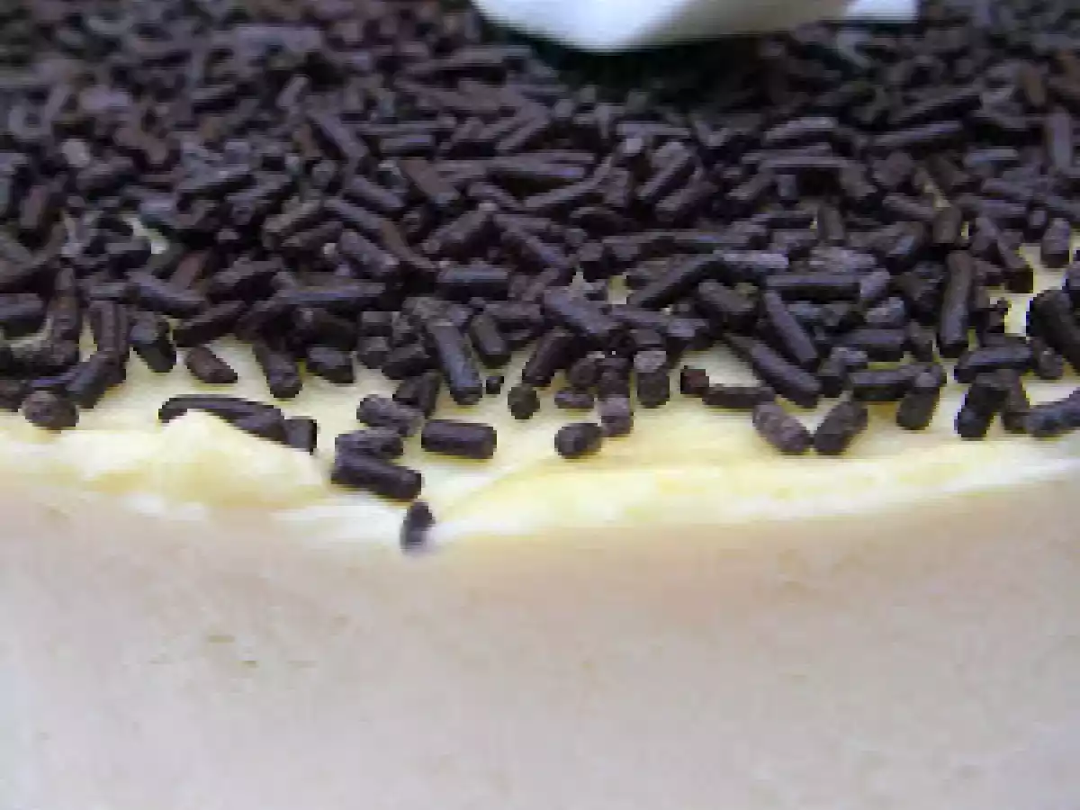 Tarta mousse de chocolate blanco