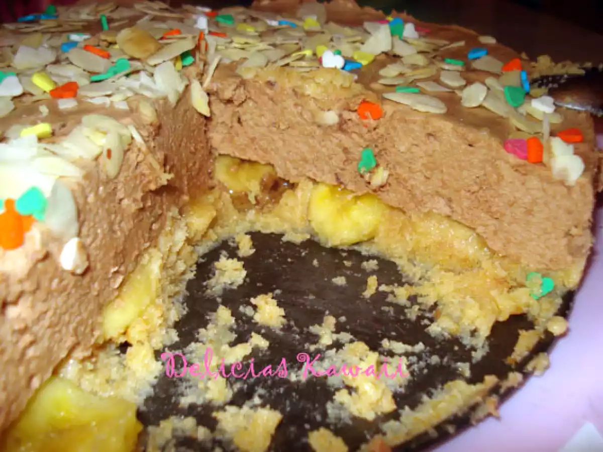 Tarta mousse de chocolate Milka (para San Valentín) - foto 3