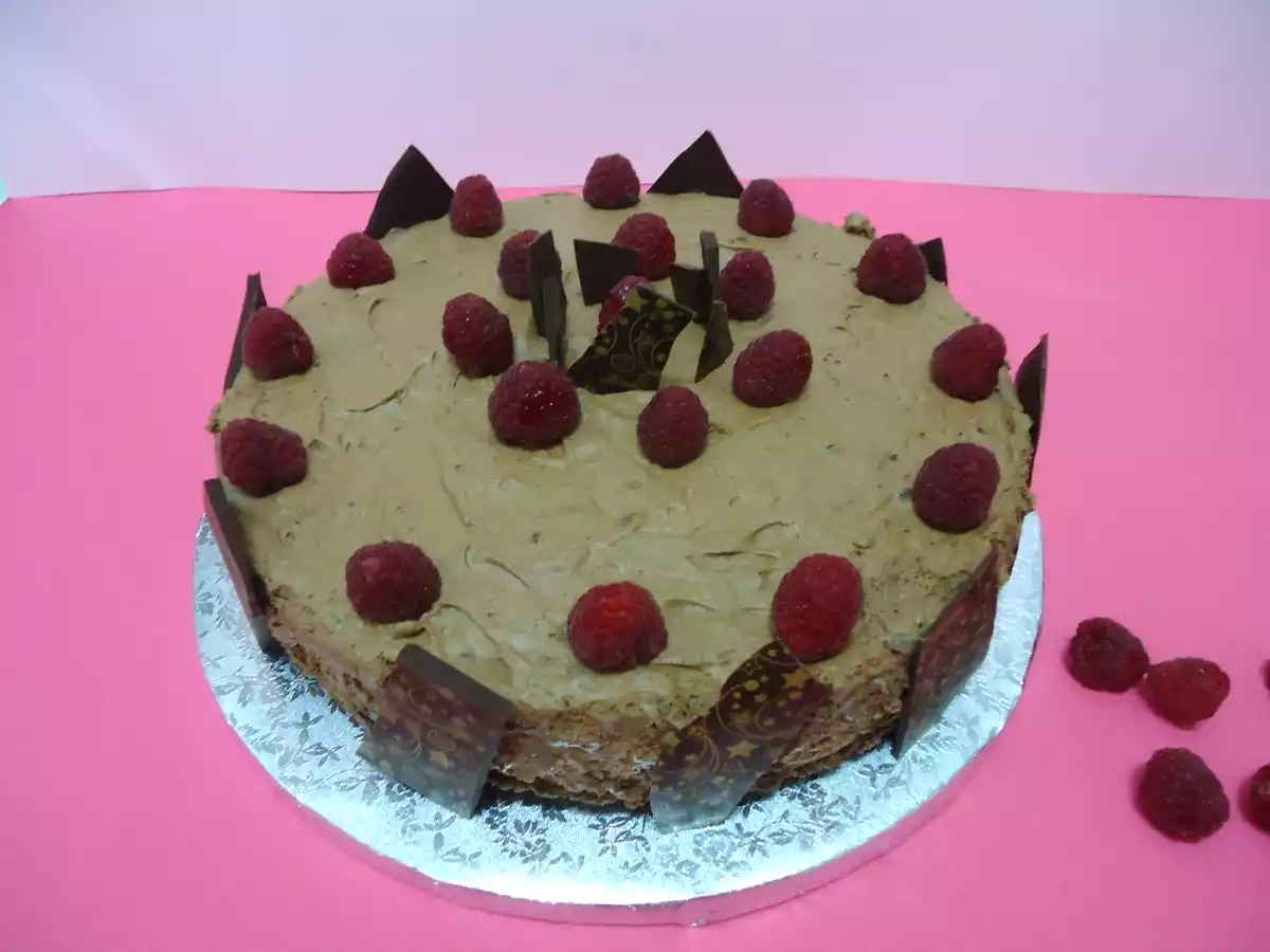 Tarta mousse de chocolate (sin azúcar)