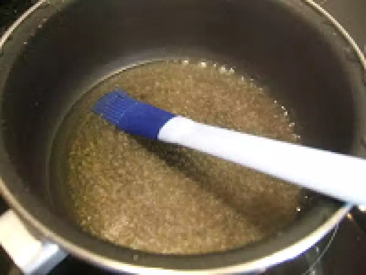 Tarta mousse de crema catalana. - foto 4